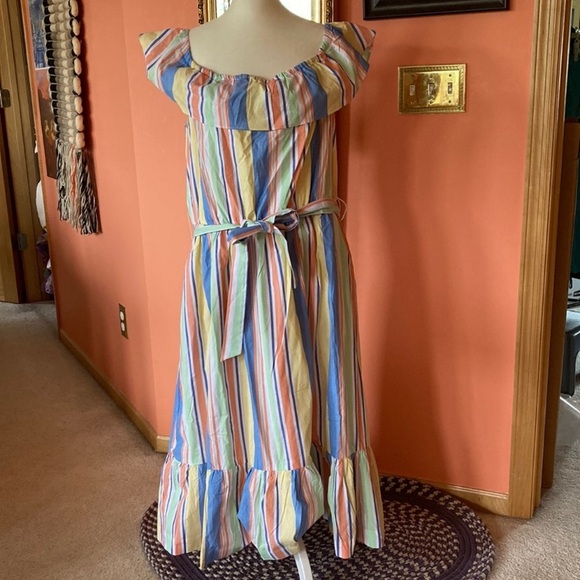 Draper James Multicolor Ruffled Dress - Picture 2 of 9